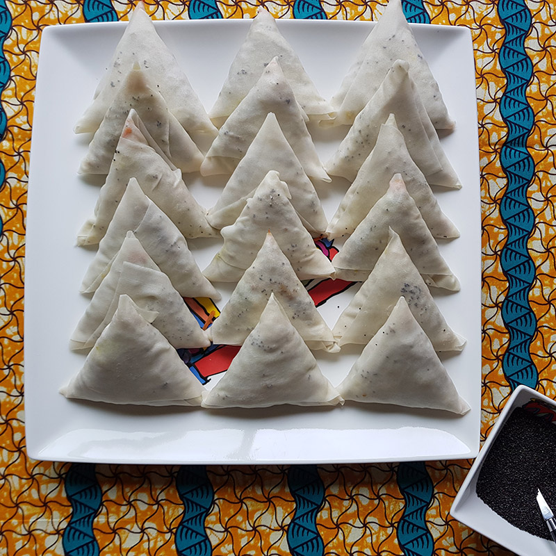 Making Samosas - 3